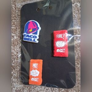 3-Pack Taco Bell Shoe Charms